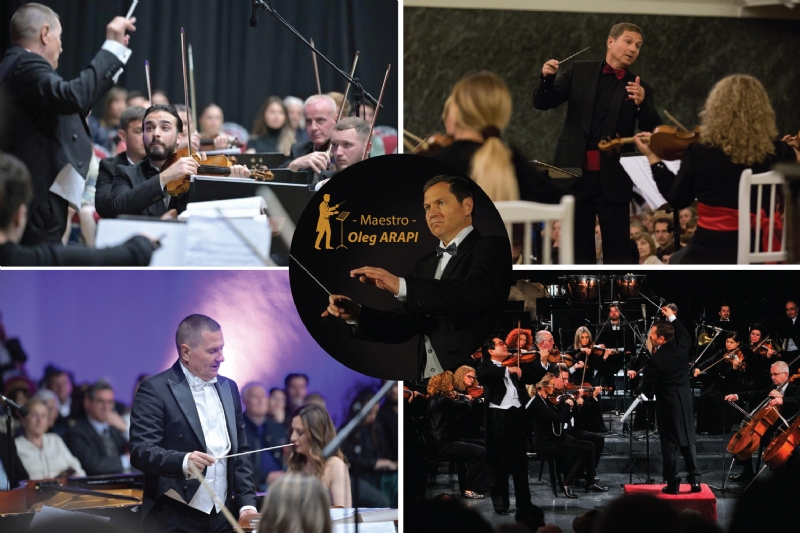 CV Maestro Prof, Dr, Oleg Arapi, Dirigjent operistik simfonik, Conductor, Maestro, Guest conductor, Opera Symphonic Conducting, Orkestra Simfonike, Philharmonic Orchestra, Music Director, Artistic Leadership, International concerts